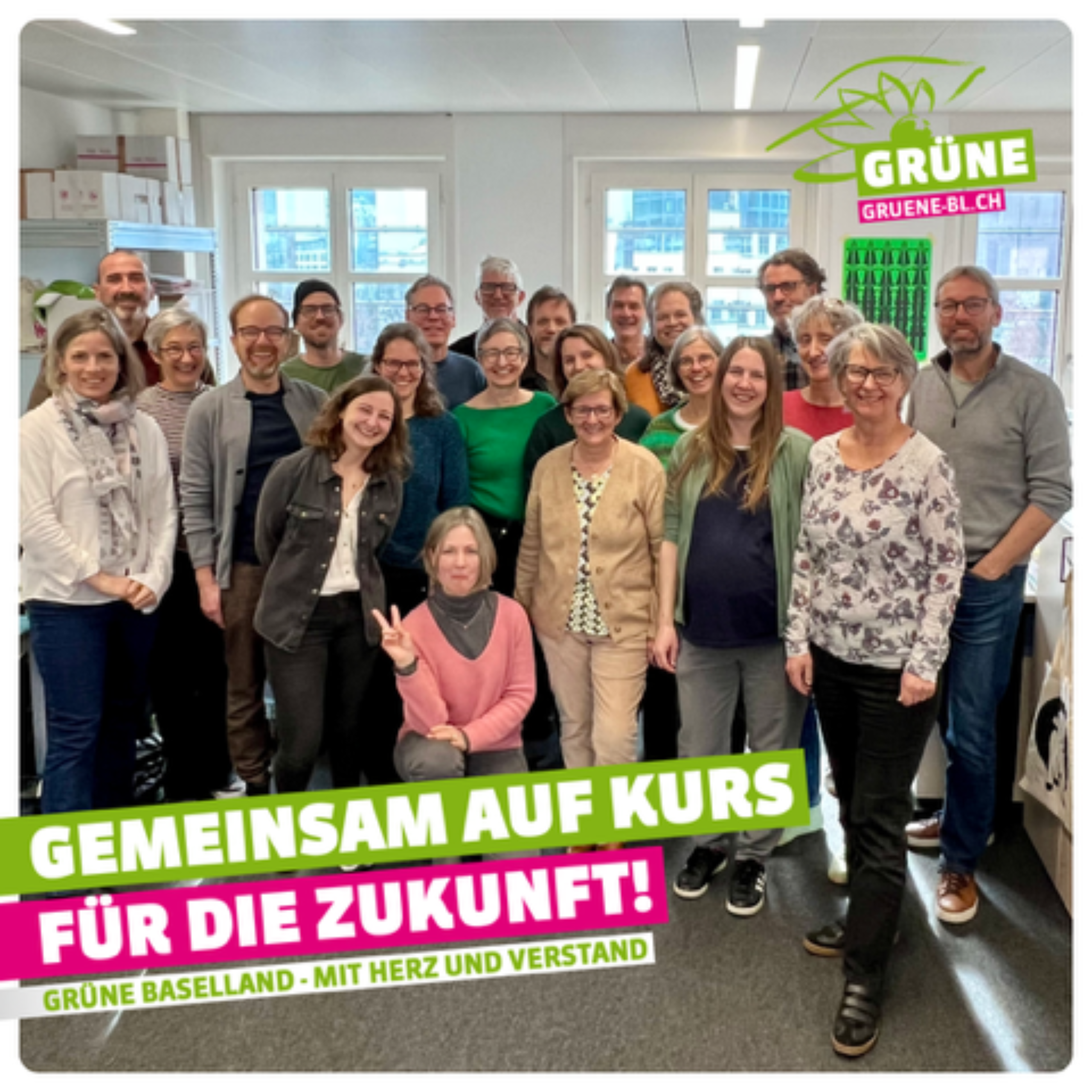Treffen der Grünen Baselland zur Vorbereitung der Landratswahlen 2027