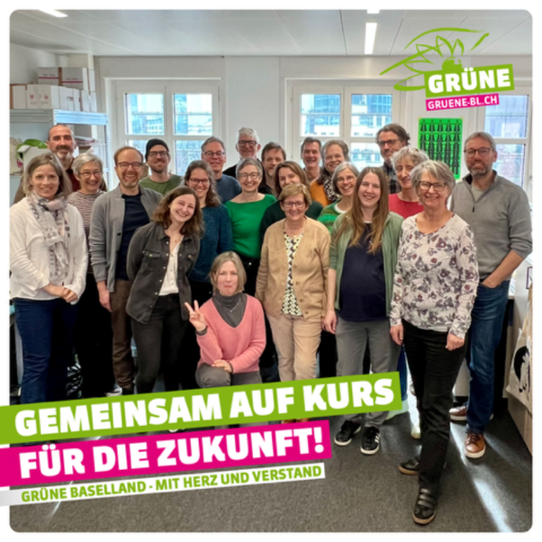 Treffen der Grünen Baselland zur Vorbereitung der Landratswahlen 2027